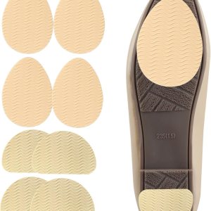2 pares de almohadillas antideslizantes para zapatos, protectores adhesivos de suela de zapatos, agarre de gel de silicona en la parte inferior de 2 pares de almohadillas antideslizantes para zapatos, protectores adhesivos de suela de zapatos, agarre de gel de silicona en la parte inferior de