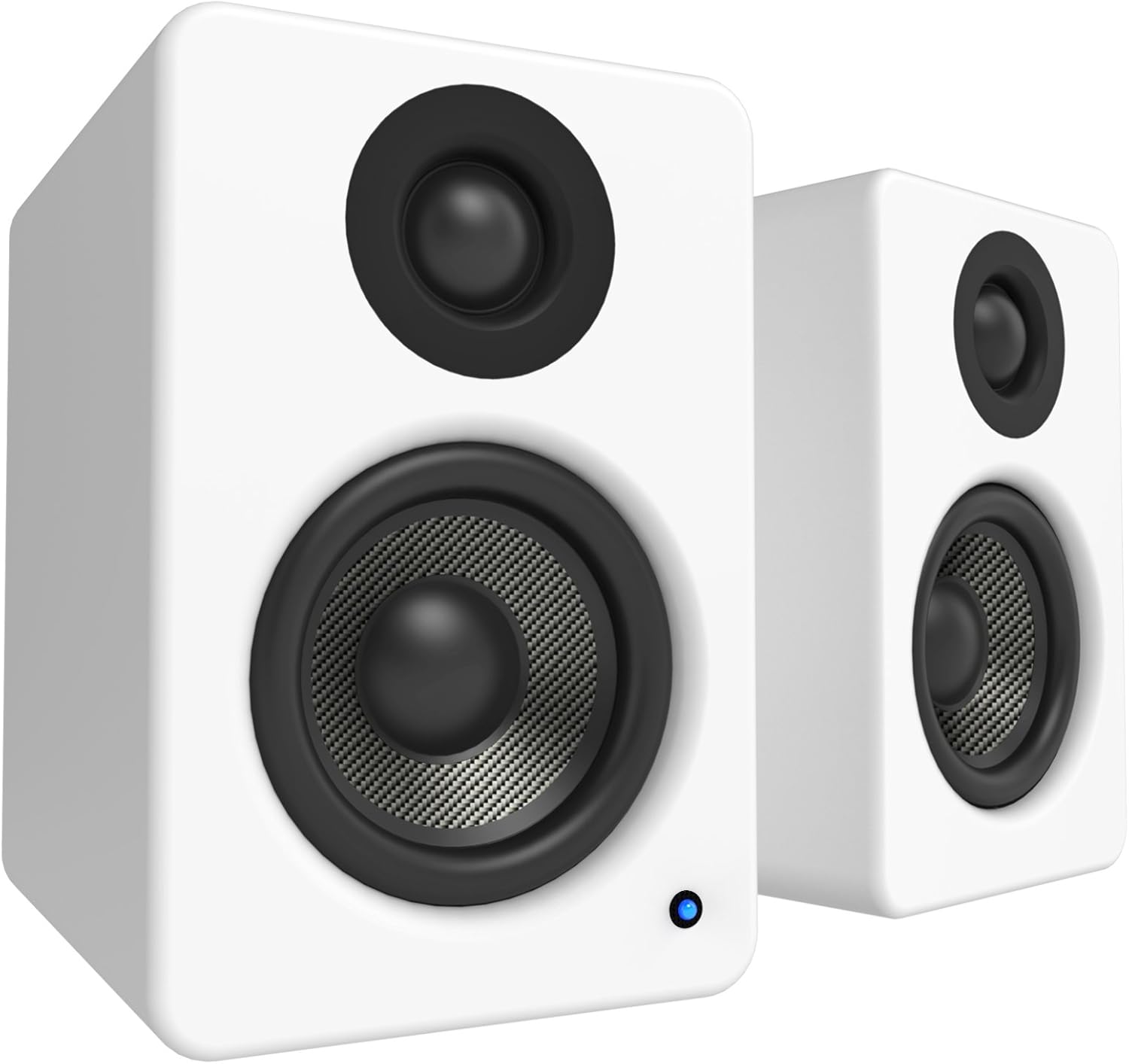 Kanto YU2 Altavoces de escritorio para juegos de PC  Controladores compuestos de 3 pulgadas  Tweeter de cúpula de seda de 34 pulgadas  Amplificador