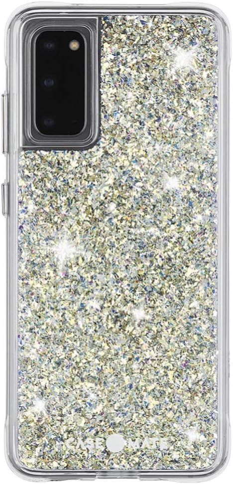 Case-Mate – Twinkle – Funda para Samsung Galaxy S20 5G UW (Ultra Wideband) 6.2 – Stardust (CM043191)