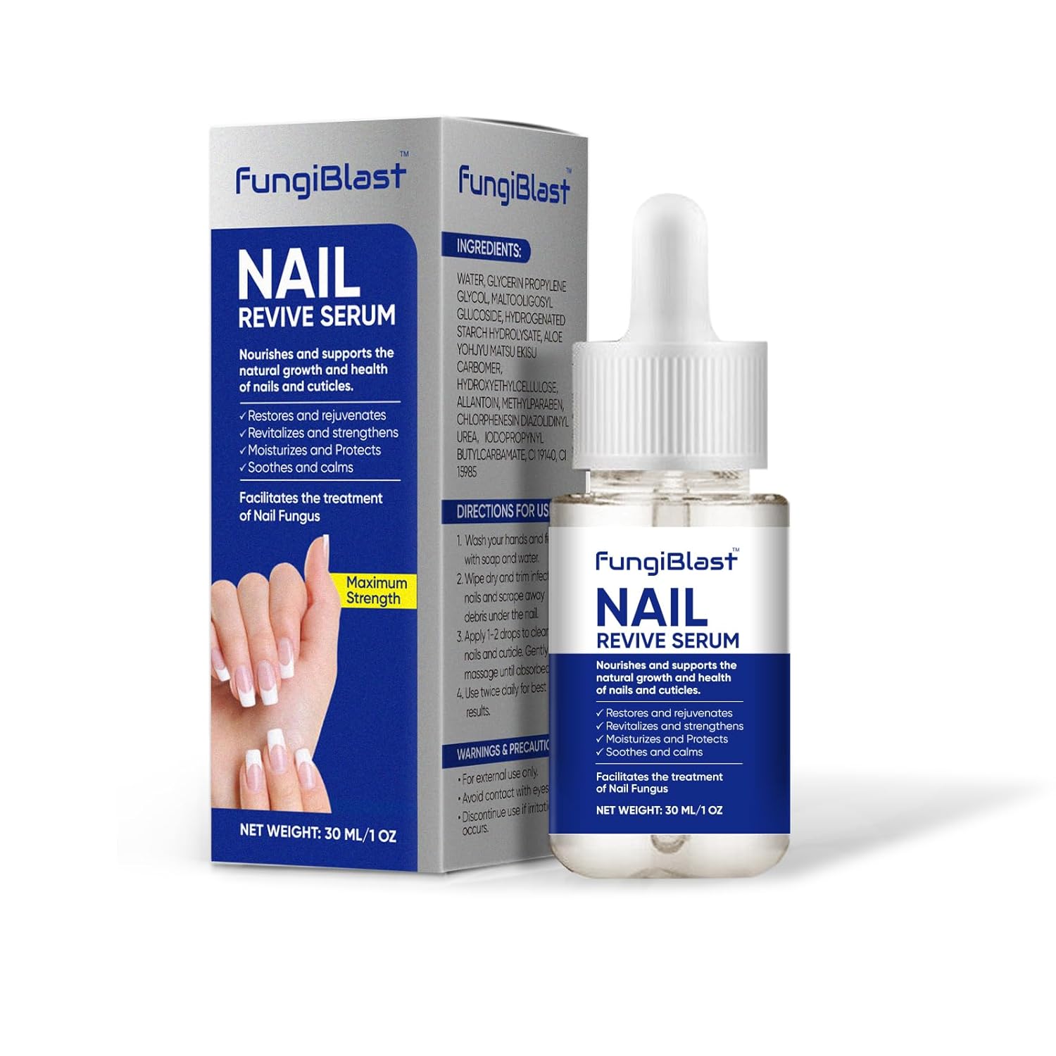 Tratamiento de hongos en las uñas de los pies, suero extra fuerte  El mejor tratamiento de crecimiento y renovación de uñas para uñas de los pies y