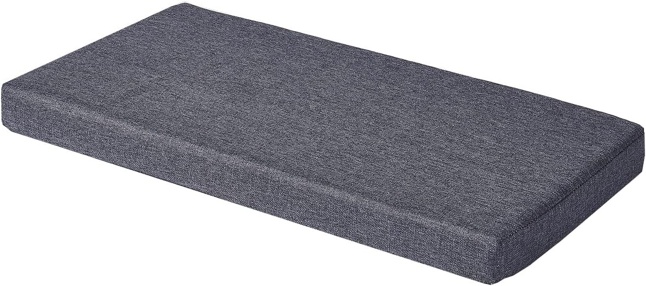 Cojín de banco de piano para almacenamiento de zapatos en interiores con lazos antideslizante para mesa de picnic para cocina, mesa de comedor