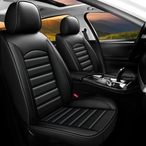 ROBECCHI Fundas de asiento de automóvil para Dodge Charger 2006-2023, 5 fundas de asiento, impermeables, de piel sintética, fundas de asiento ROBECCHI Fundas de asiento de automóvil para Dodge Charger 2006-2023, 5 fundas de asiento, impermeables, de piel sintética, fundas de asiento