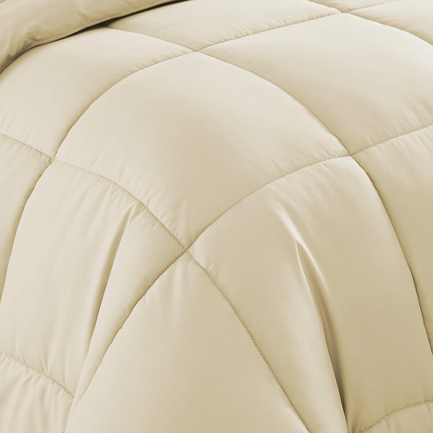 Sweet Home Collection – Edredón de microfibra con relleno para la cama