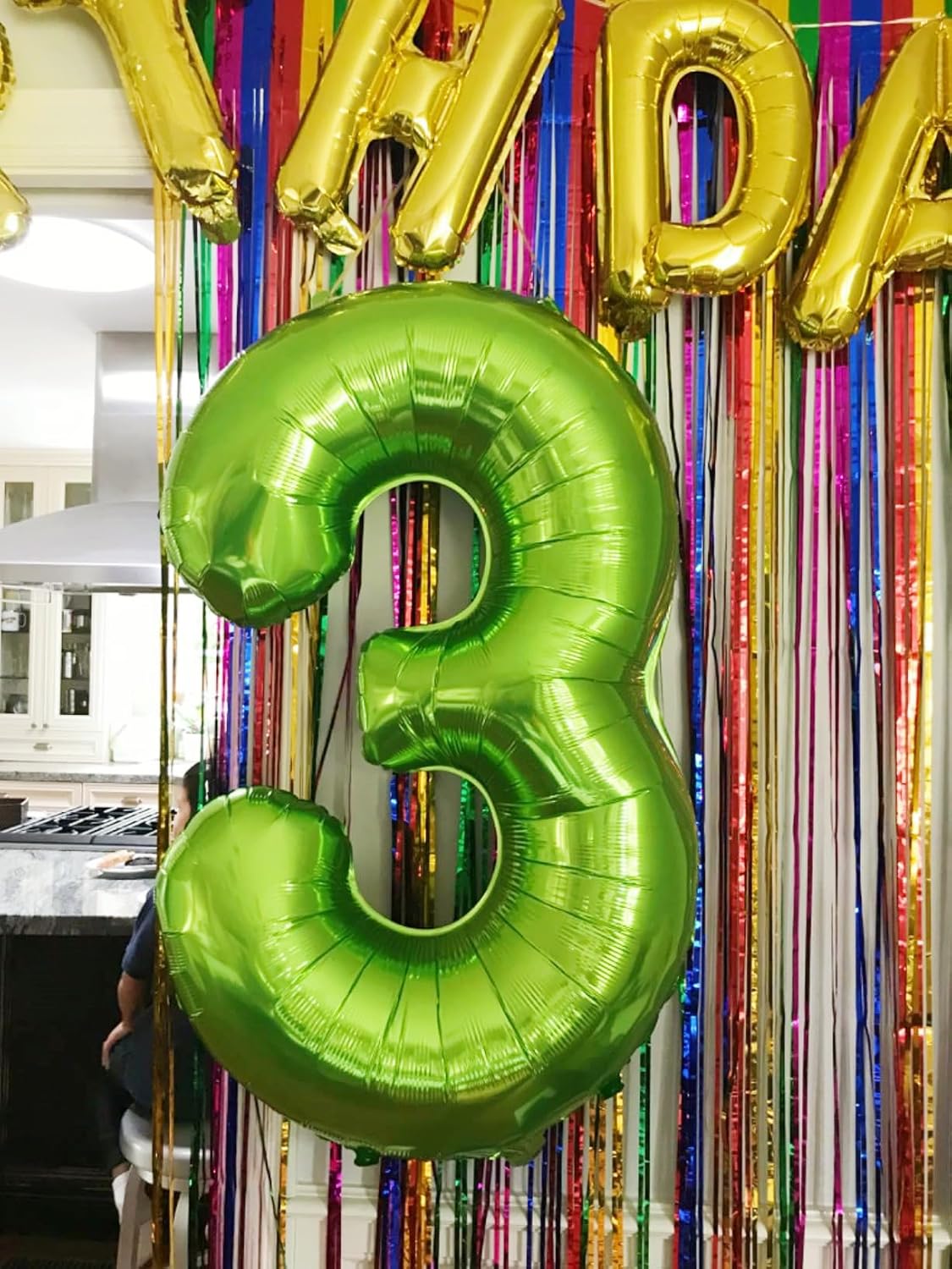 Globo verde claro de 40 pulgadas con el número 0, helio de aluminio de Mylar grande para 2024, 10, 20, 30, 40, 50, 60, 70, 80, decoración de fiesta