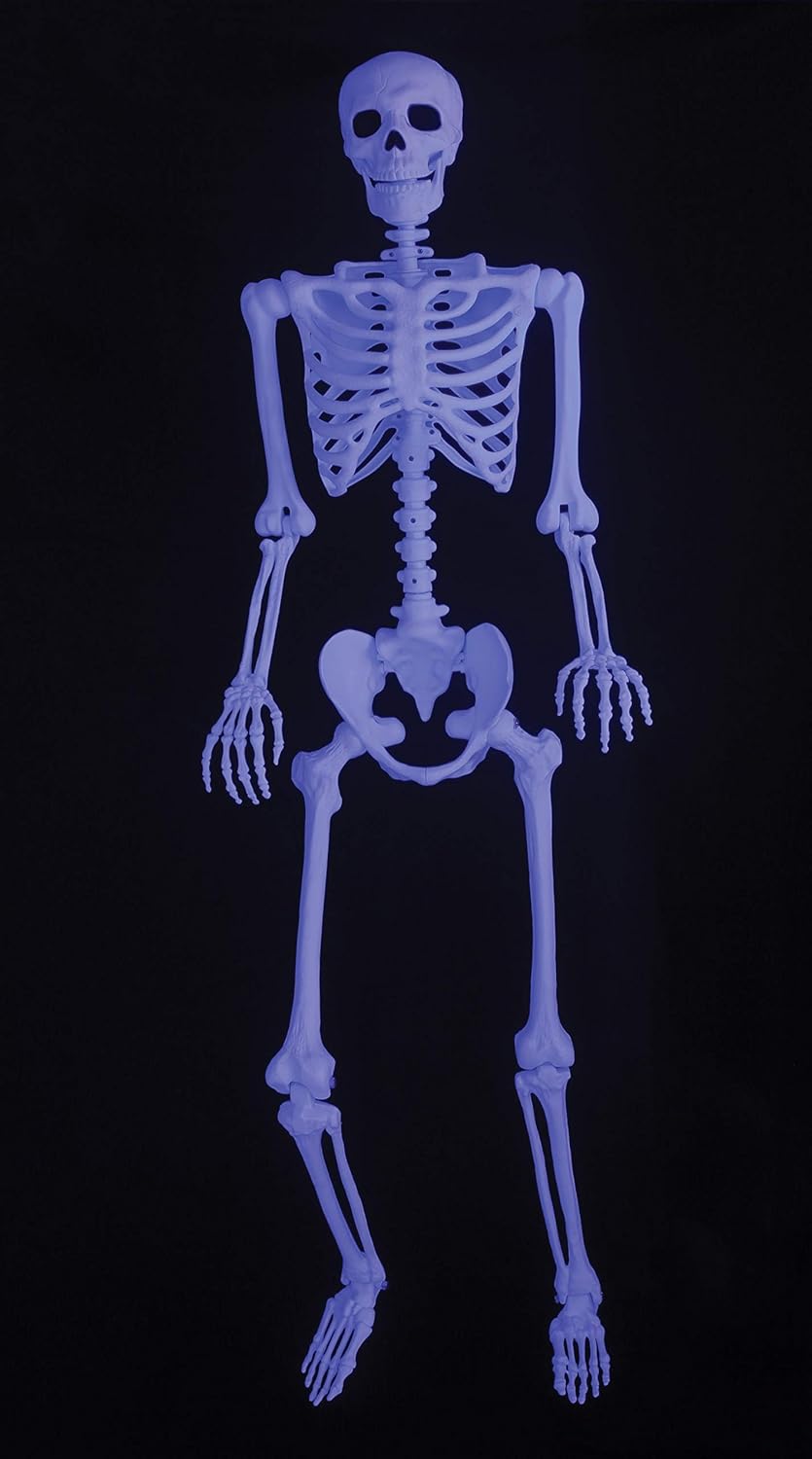 Crazy Bonez Esqueleto fantasmal de Pose-N-Stay