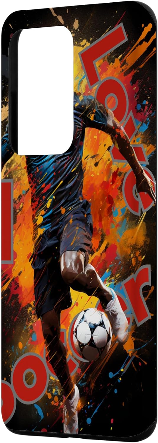 Carcasa para iPhone y Android Galaxy S20 Ultra I Love Soccer