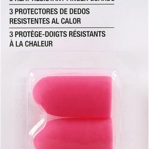 SINGER 00195 – Protectores de dedos protectores resistentes al calor, 3 unidades, color rosa SINGER 00195 – Protectores de dedos protectores resistentes al calor, 3 unidades, color rosa