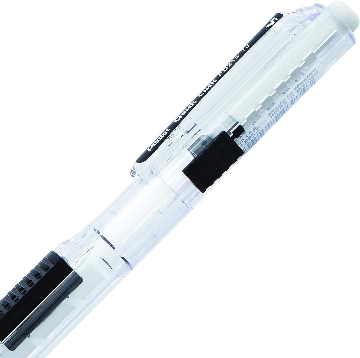 Portaminas Pentel Quick Click, Negro Paquete de 12