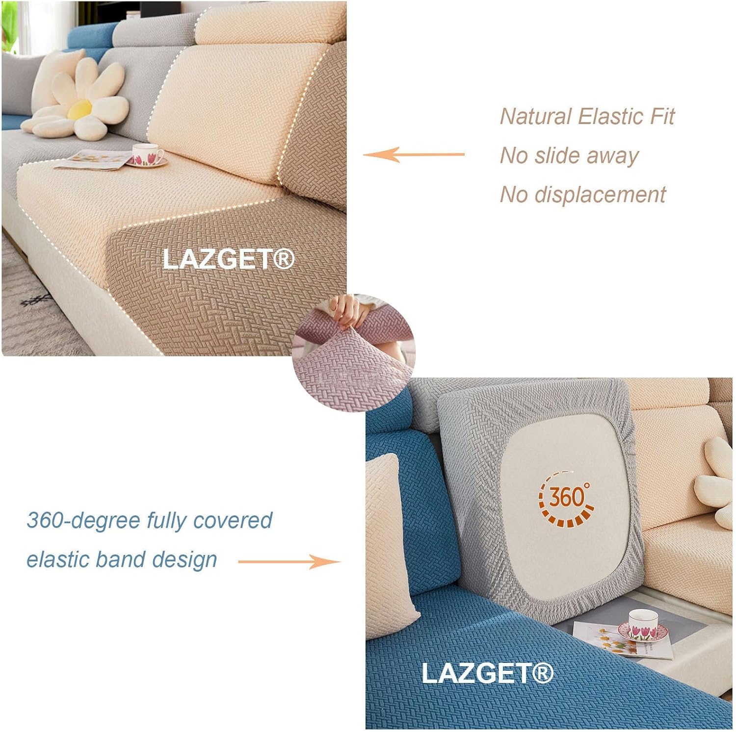 Fundas mágicas para sofá, fundas de sofá hero, fundas de sofá relajantes para el hogar, funda universal resistente al desgaste para sofá, fundas de