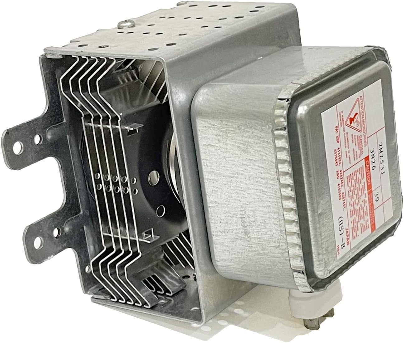 W10693025 Magnetron 2M253J Reemplazo de microondas Wpw10693025 Tubo de magnetrón de microondas compatible con 2m240j (L) 2m303j (L)OM75P (10) 2M248J