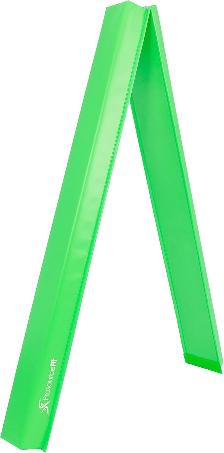 ProsourceFit – Viga de equilibrio de gimnasia para niños, haz plegable firme de 9 pies de largo con superficie antideslizante de 4 pulgadas de ancho
