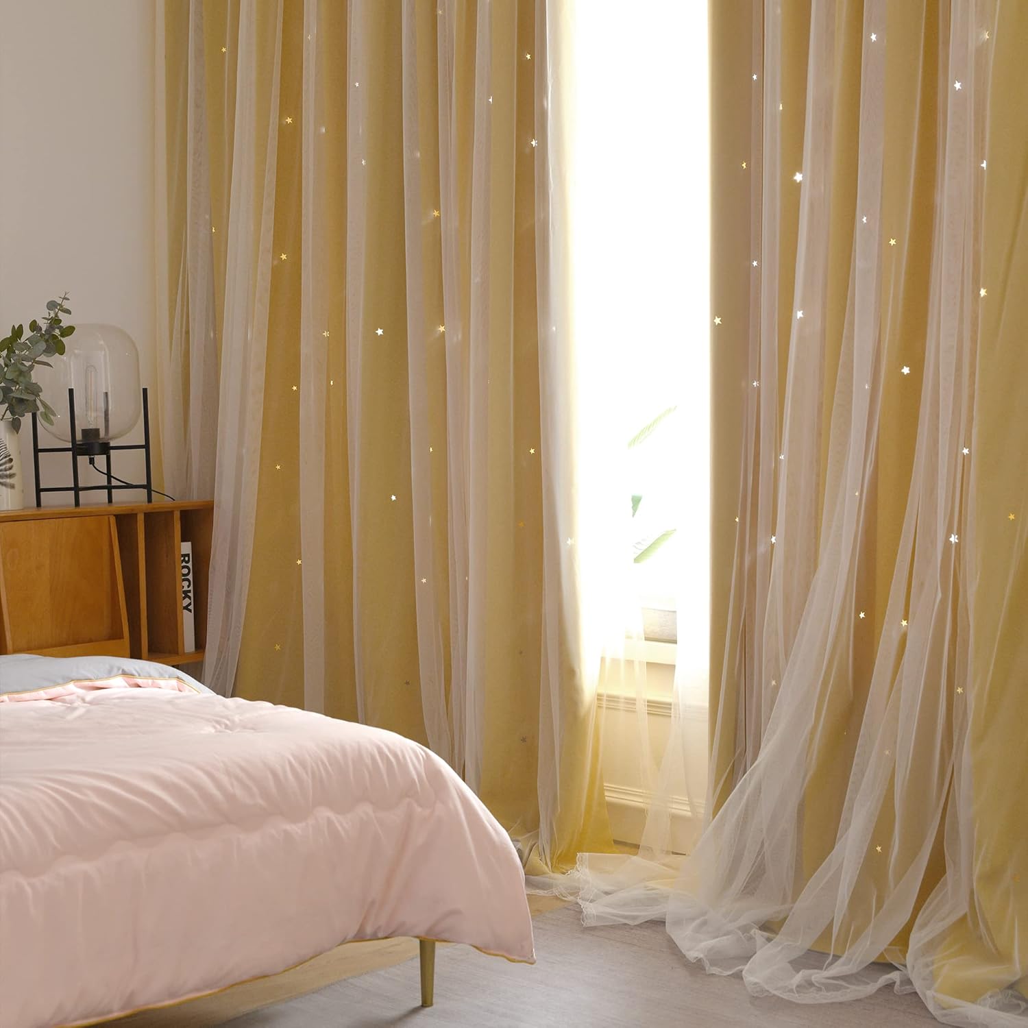 Kinryb Star – Cortinas de doble capa