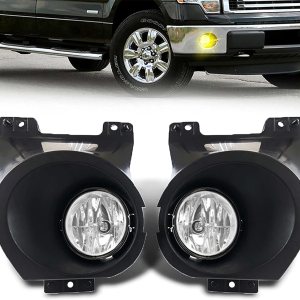 Luces antiniebla para Ford F-150 con bombillas H10 12V42W montaje de luces de conducción (halógeno) Luces antiniebla para Ford F-150 con bombillas H10 12V42W montaje de luces de conducción (halógeno)