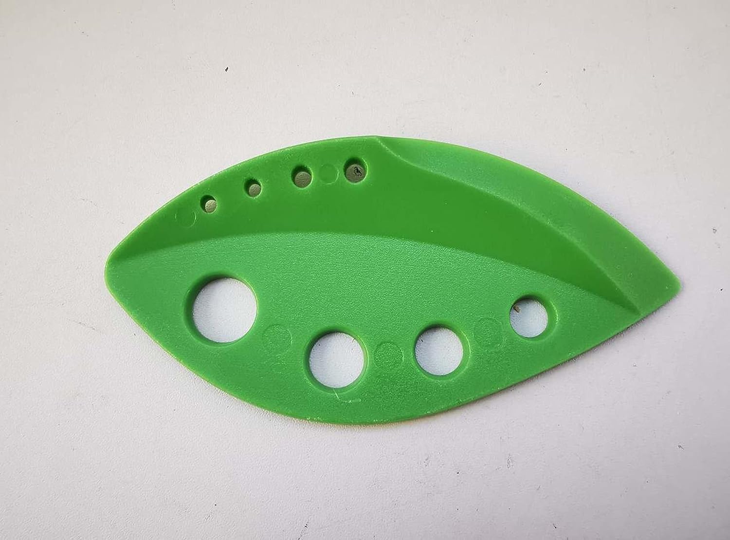 Pelador de hierbas de 8 agujeros, plástico duro de hoja verde, diseño 2-1, herramienta de pelar, maquinilla de afeitar de col rizada, pelador para