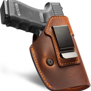 Funda de cuero de grano completo compatible con Glock 17 19 22 31 42 43Taurus G2C G3C G3M&P ShieldHellcat XDM 40P320 P365Two para adaptarse a la Funda de cuero de grano completo compatible con Glock 17 19 22 31 42 43Taurus G2C G3C G3M&P ShieldHellcat XDM 40P320 P365Two para adaptarse a la