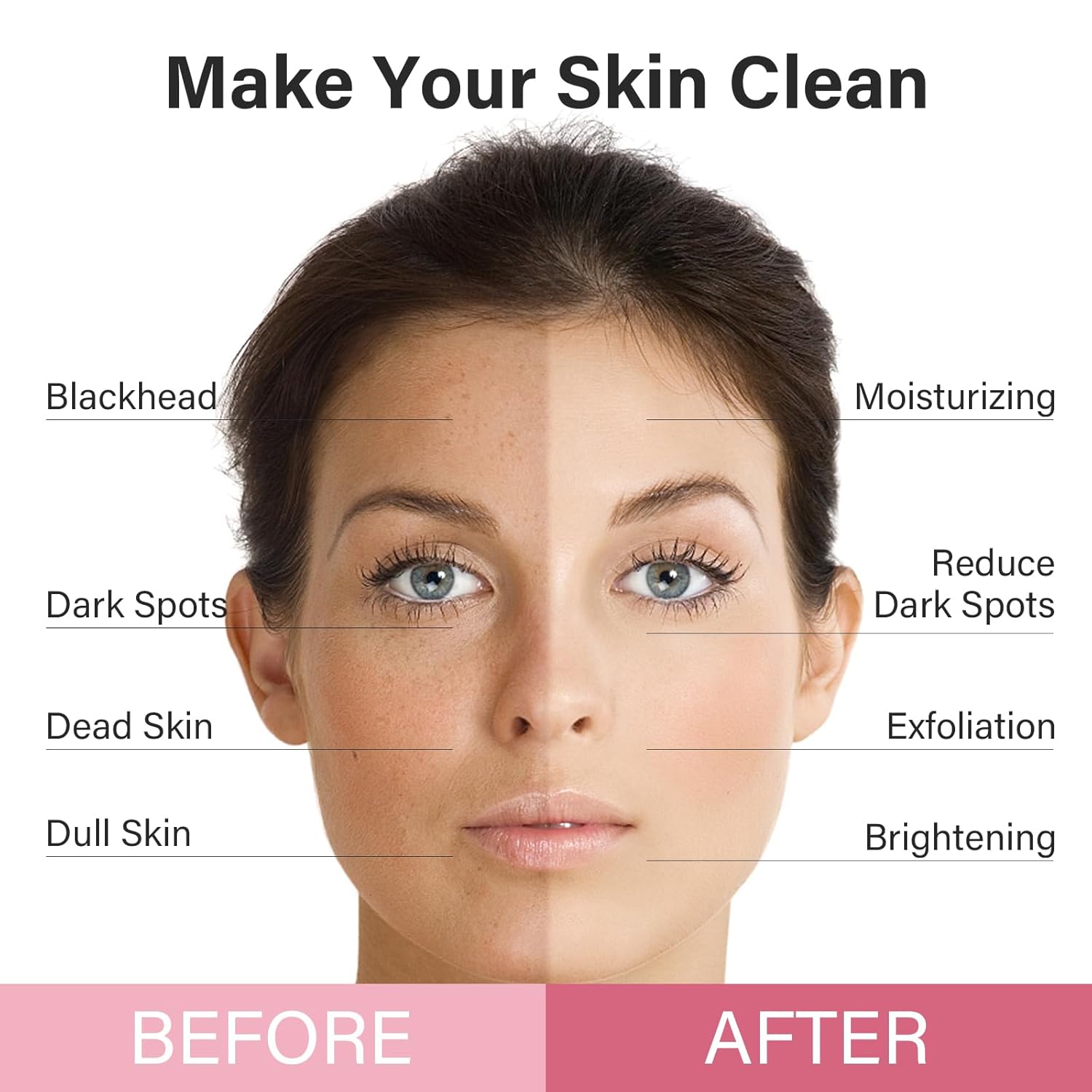 Pink Rose O2 Bubble – Mascarilla facial para el cuidado de la piel, mascarillas de limpieza profunda para la cara, mascarilla facial hidratante para