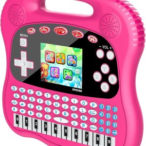 Juguetes preescolarestableta educativa para aprender alfabeto, números, colores, formas, animales, transporte, tiempo para niños pequeños de 4 a 12 Juguetes preescolarestableta educativa para aprender alfabeto, números, colores, formas, animales, transporte, tiempo para niños pequeños de 4 a 12