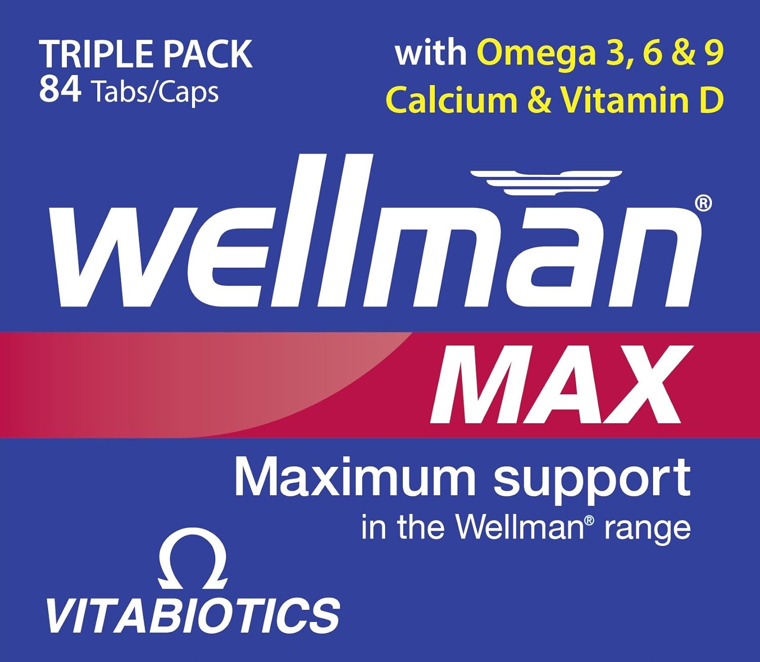 Wellman Max Cápsulas – Paquete de 84