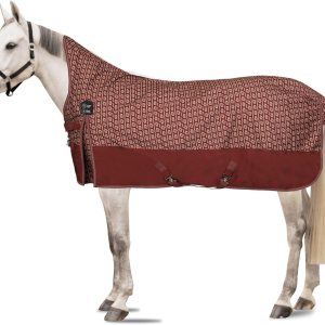 HORZE Avalanche 1200D – Sábana de lluvia de cuello alto (sin relleno)  Manta ligera impermeable para caballo HORZE Avalanche 1200D – Sábana de lluvia de cuello alto (sin relleno)  Manta ligera impermeable para caballo
