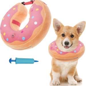 BINGPET Collar de cono suave para perro, alternativa de recuperación suave para perros grandes, medianos y pequeños después de una cirugía, collar BINGPET Collar de cono suave para perro, alternativa de recuperación suave para perros grandes, medianos y pequeños después de una cirugía, collar