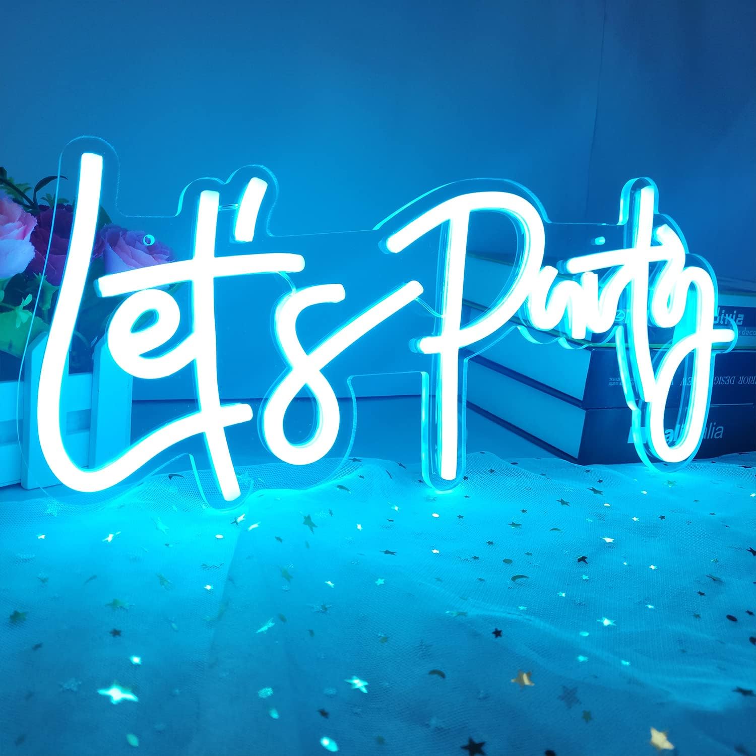 Letreros de neón regulables para decoración de pared, letrero de neón LED para despedida de soltera, fiesta de compromiso, fiesta de cumpleaños,