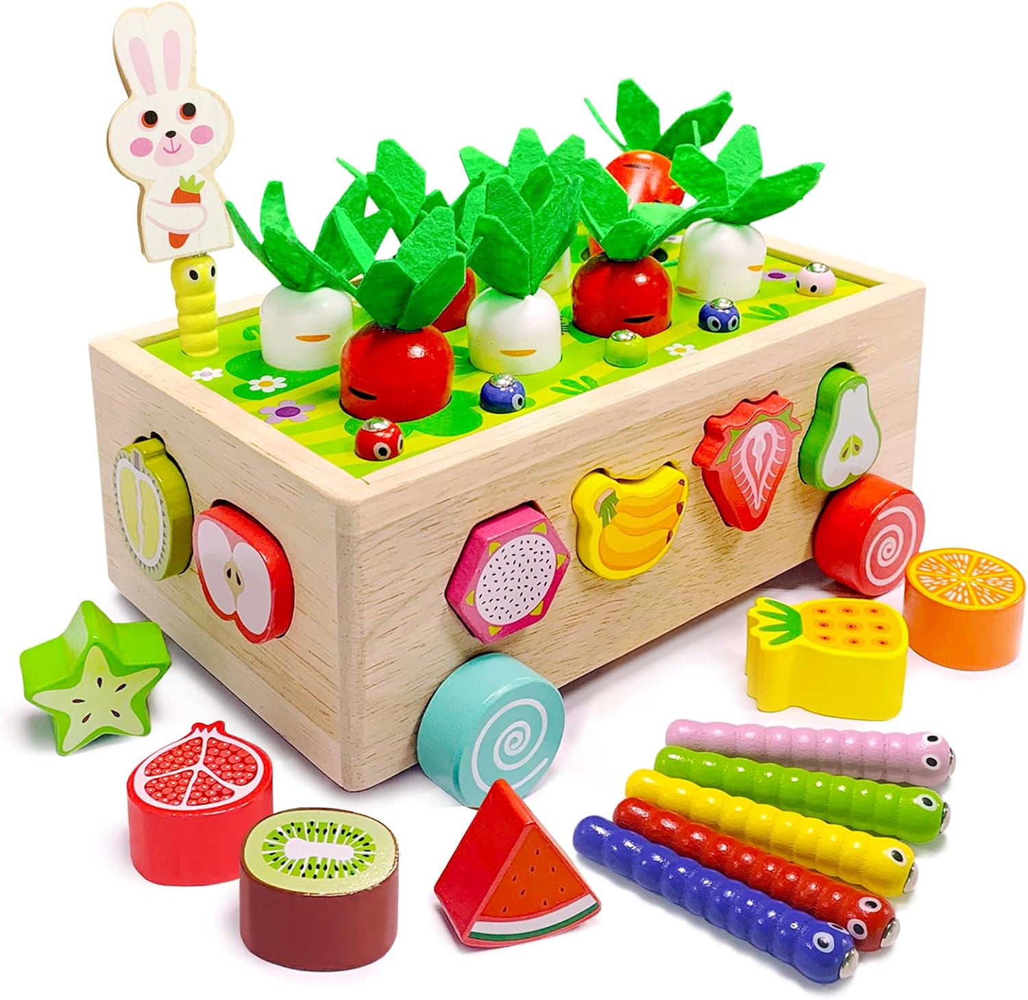 Juguetes Montessori para niños pequeños de 1 año en adelante, juguetes clasificadores de formas para niños de 1 a 3 años, juguetes para niños de 1,