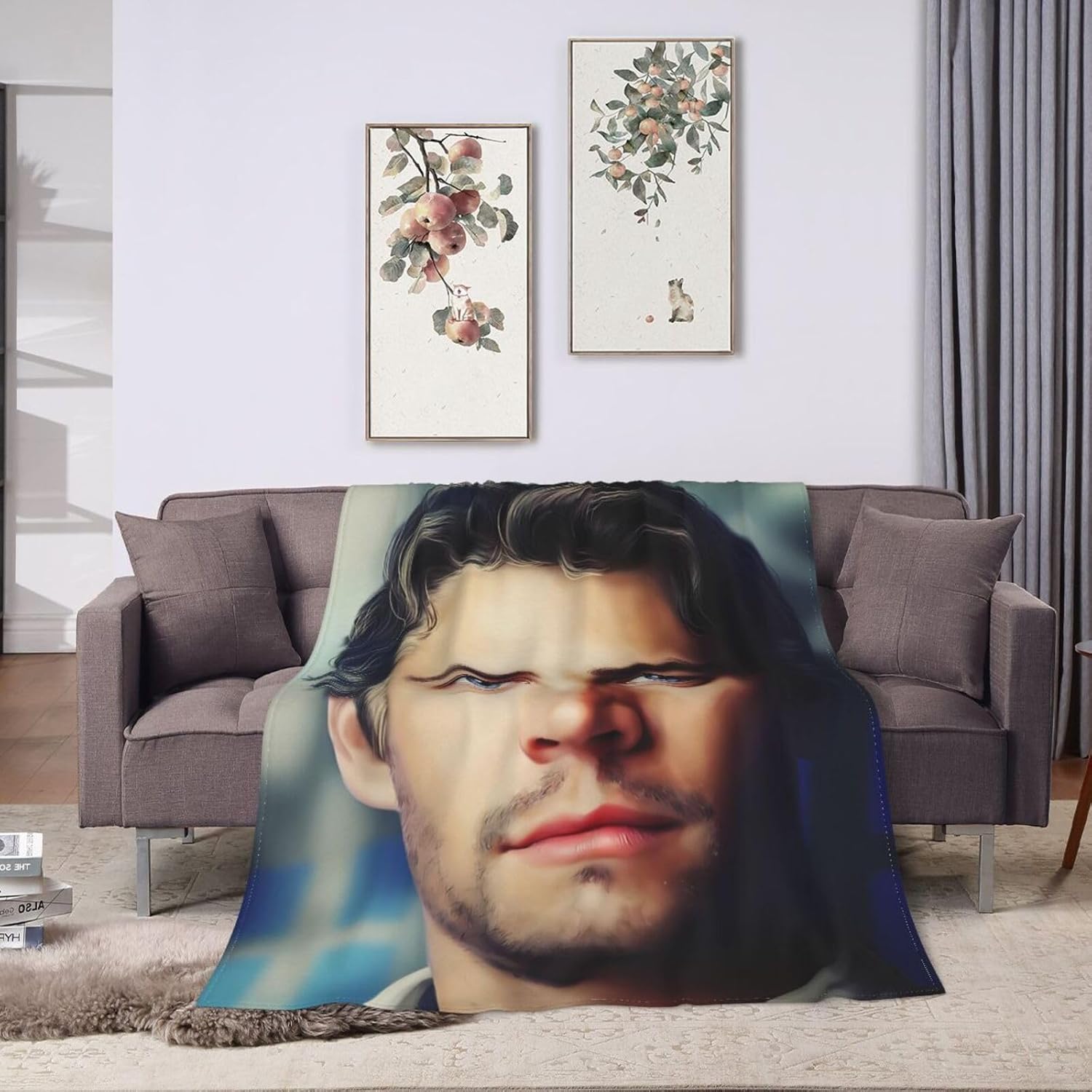 Paul Movie Walker – Manta de forro polar ultrasuave para todas las estaciones, manta de cama de alta calidad, adecuada para cama, sofá, silla, sala