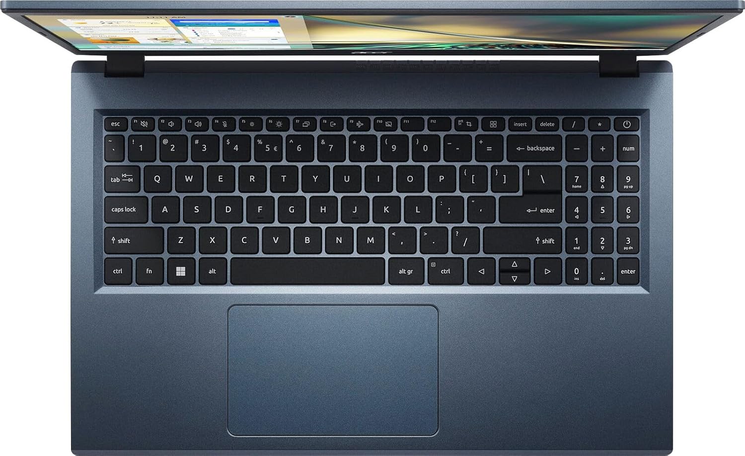 acer 2023 Laptop Aspire 3, pantalla táctil FHD IPS de 15.6 pulgadas, procesador AMD Ryzen 5 7520U (Beats i7-1165G7), 8 GB de RAM, SSD de 1 TB,