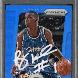Anfernee Hardaway 2013 Panini Blue Prizm Signed Card #253 Auto Graded PSA 9 Anfernee Hardaway 2013 Panini Blue Prizm Signed Card #253 Auto Graded PSA 9