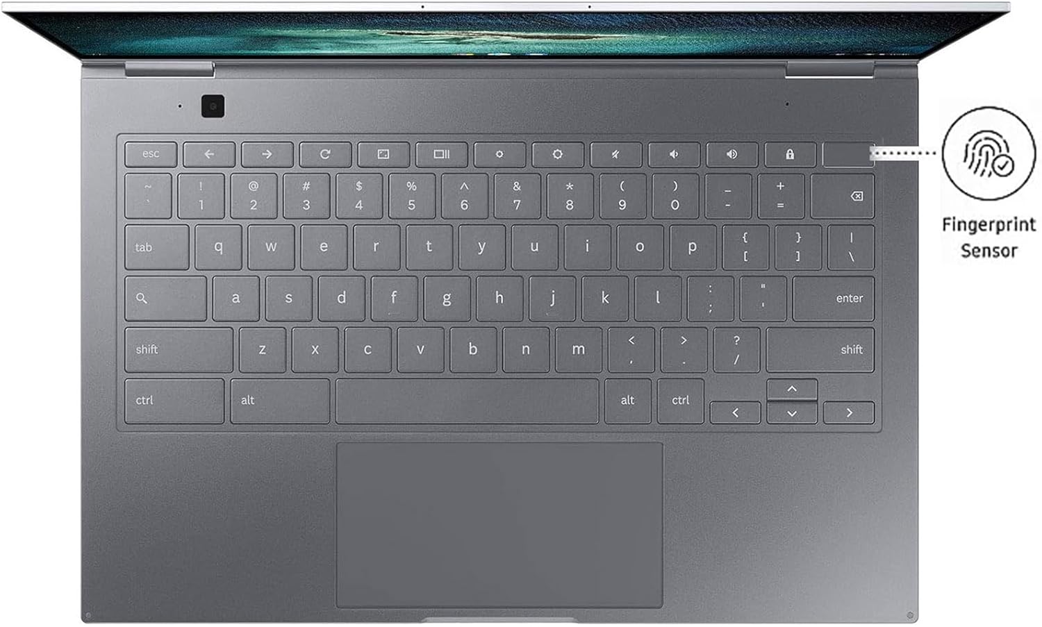 Samsung Chromebook – Laptop con pantalla táctil con bolígrafo, pantalla AMOLED UHD de 13.3, Intel i5-10210U, teclado retroiluminado, Wi-Fi