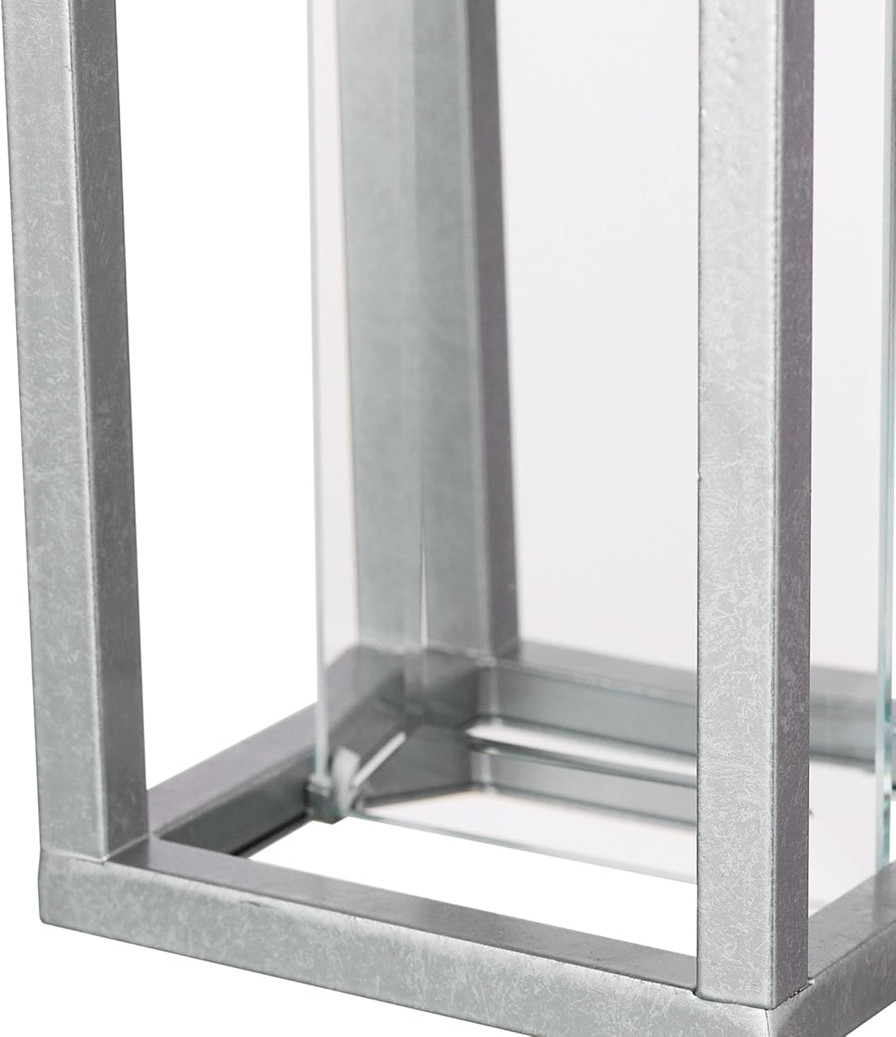 Globe Electric 44880 Bowie – Aplique de pared integrado con 1 luz LED, acero galvanizado, bombilla no incluida