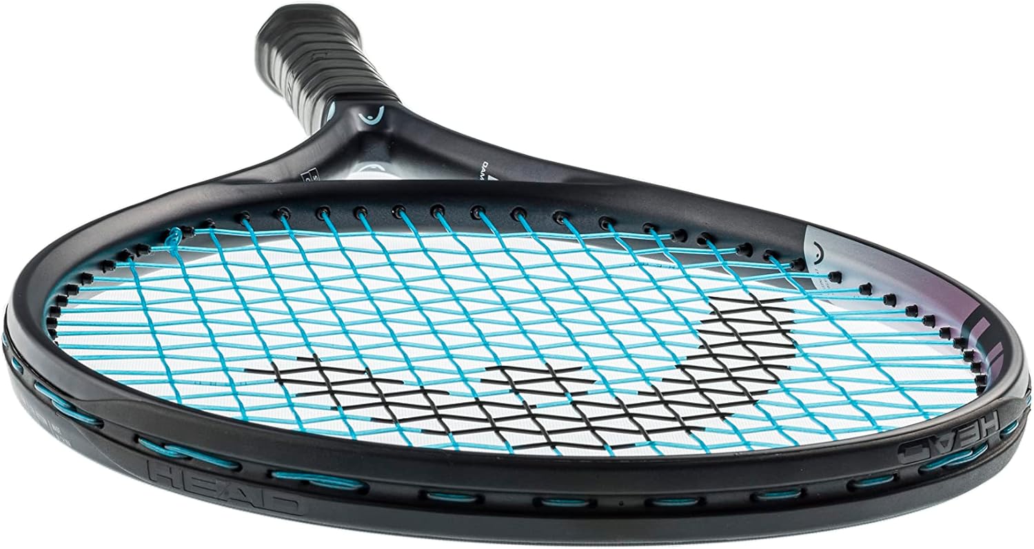 HEAD Gravity Junior 25 – Raqueta preencordada, color negro, morado, amarillo