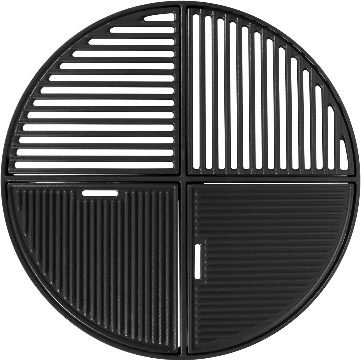 Rejilla redonda de hierro fundido para accesorios Weber Kettle 8837, parrillas Weber de carbón de 22.5 pulgadas, parrilla Weber Master Touch de 22