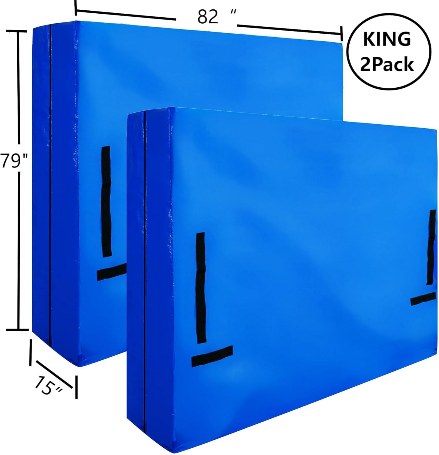 Bolsa de almacenamiento de colchón King para mudanza y almacenamiento, bolsa de colchón para mudanza con asas, reutilizable, resistente, bolsa de