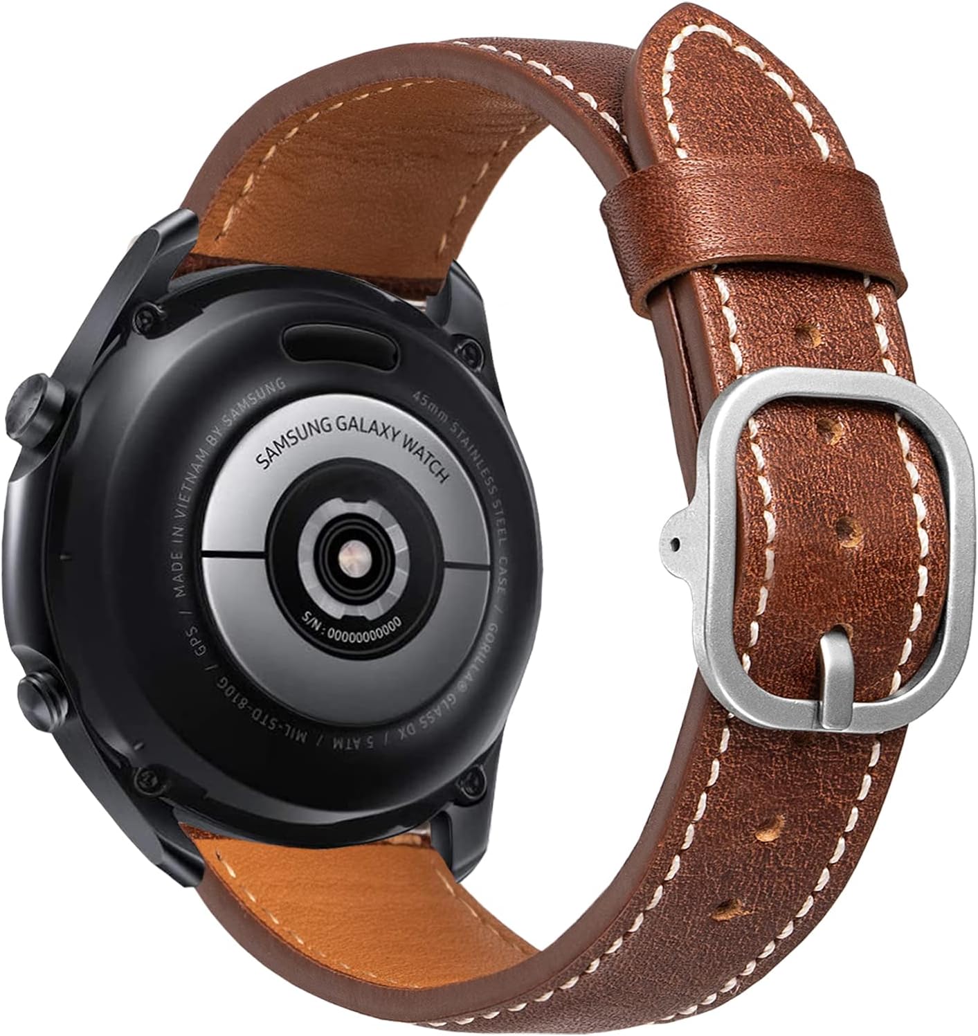 Hepsun Correa de repuesto compatible con Samsung Galaxy Watch 5Watch 4 de 1.575 pulgadas, 1.732 pulgadas, Watch de 1.654 pulgadasActive 2Gear S2