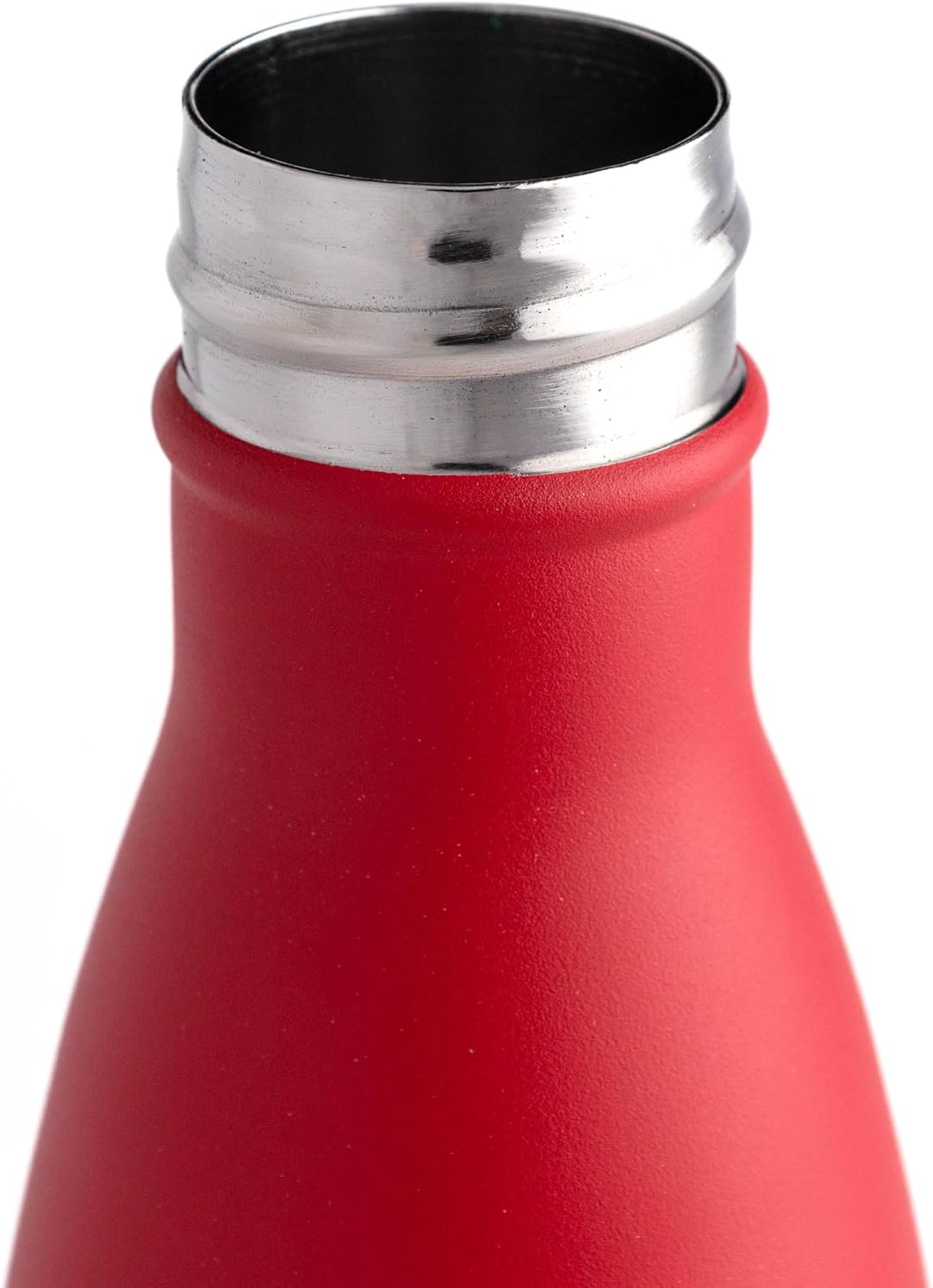 MIZT Botella de agua aislada de acero inoxidable de 17 onzas, 16.9 fl oz, a prueba de fugas, doble pared, para bebidas calientes y frías, perfecta