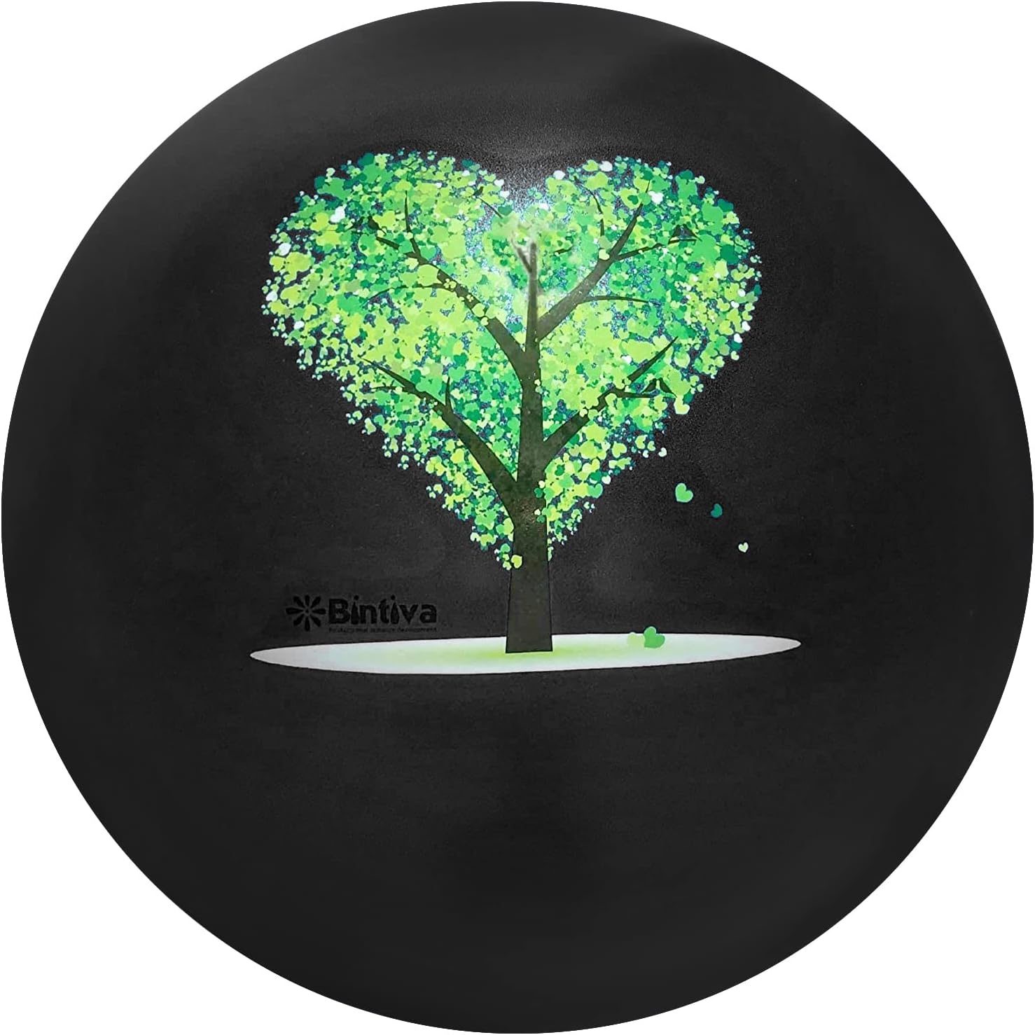 bintiva Pelota de ejercicio con arena en el interior, no se enrolla, pelota de equilibrio de yoga, pelota suiza pesada