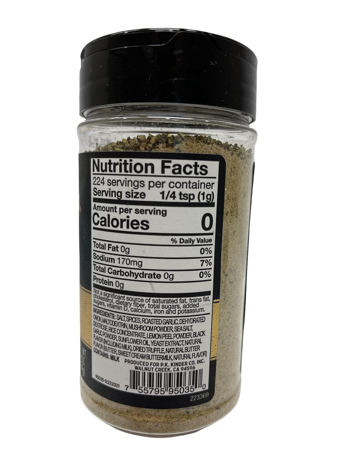Kinders Seasoning & Rub Bundle Prime Steak, Bourbon Peach, The Blend y ThisNThat Recipe Card
