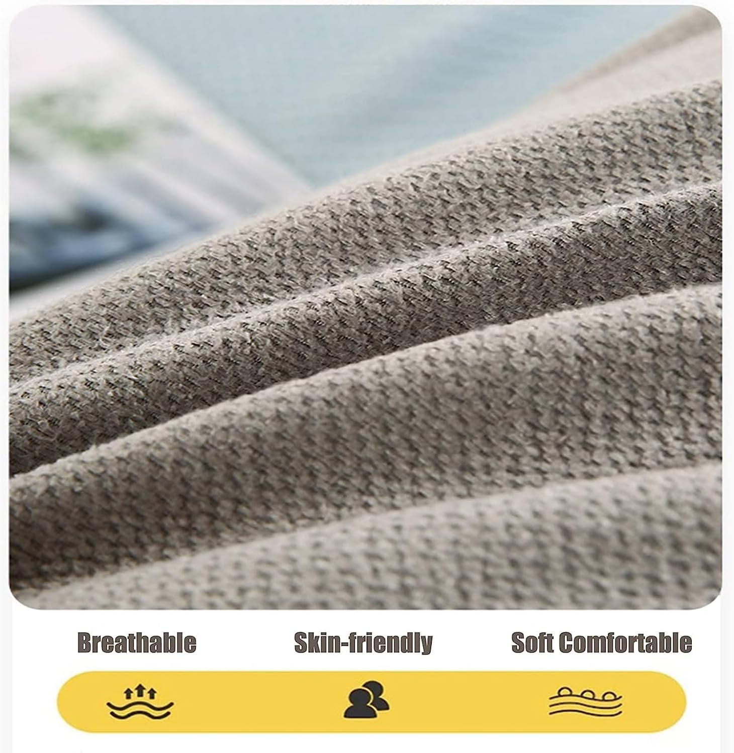 Cojín de cama de lectura Queen  Almohada triangular de cuña para cabecero, soporte de posicionamiento trasero, relleno extra y funda extraíble para