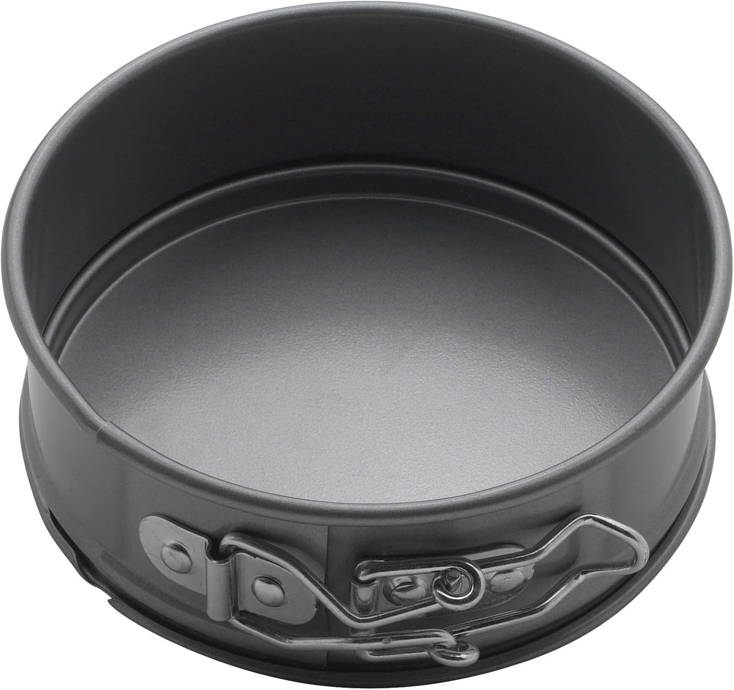 Mrs. Anderson’s Baking Mini molde desmontable, acero al carbono con revestimiento antiadherente, libre de PFOA, redondo, 4.5 pulgadas