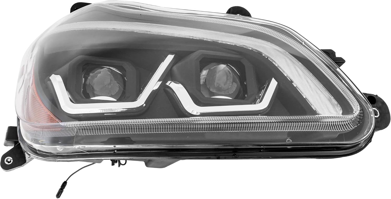 Evan Fischer Faro delantero compatible con Kenworth T680 LED lateral del pasajero 2013-2022