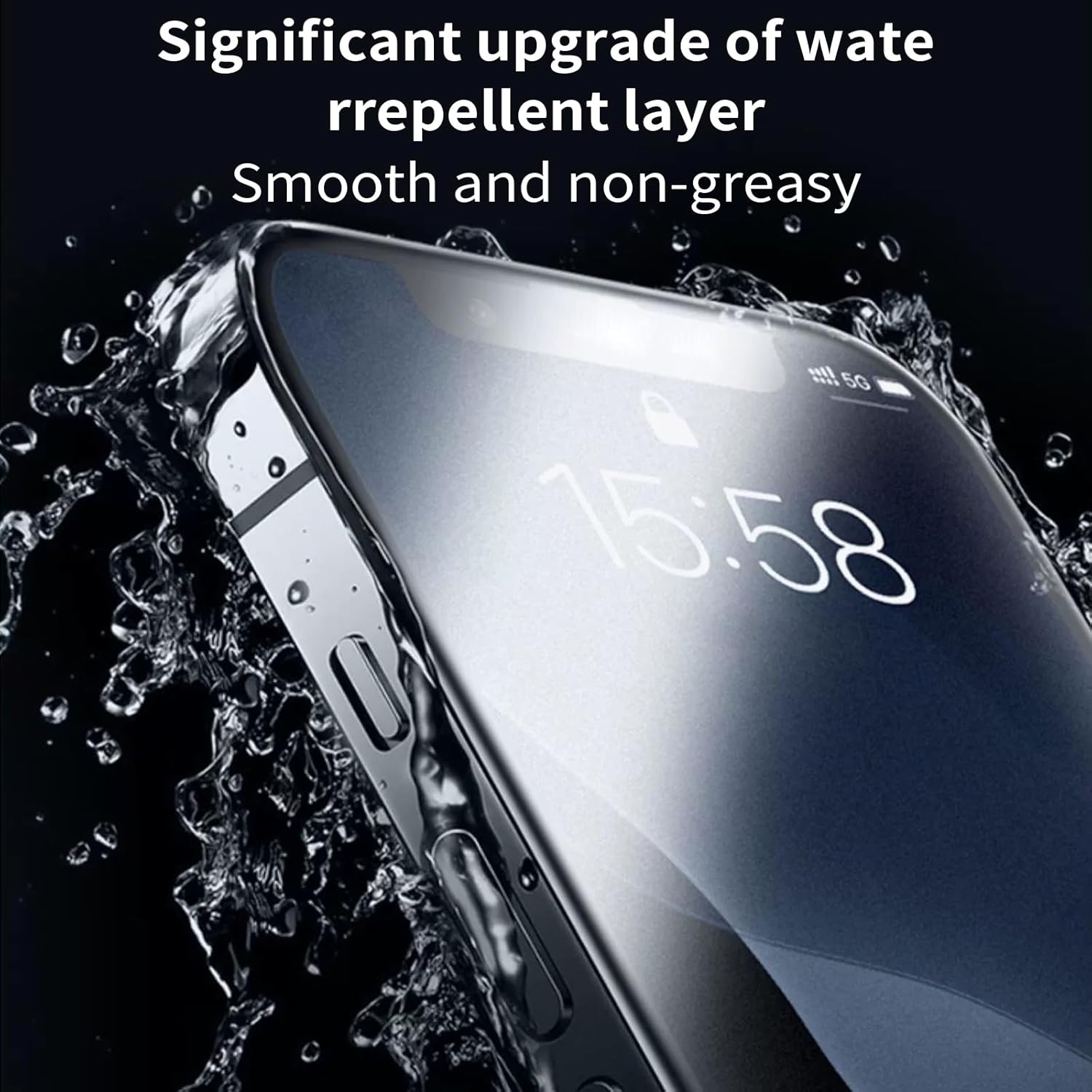 Protector de pantalla para iPhone13 de 6.1 pulgadas, instalación de eliminación de polvo automático, protector de pantalla de privacidad, protector