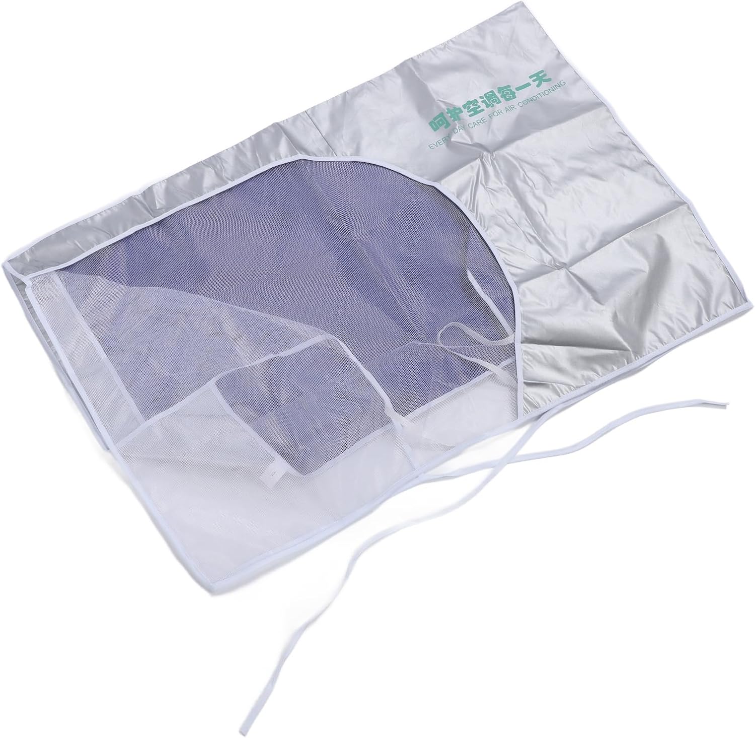 Cubierta duradera de CA para unidades exteriores, protección para todo tipo de clima, resistente al agua, diseño resistente al viento, se adapta a