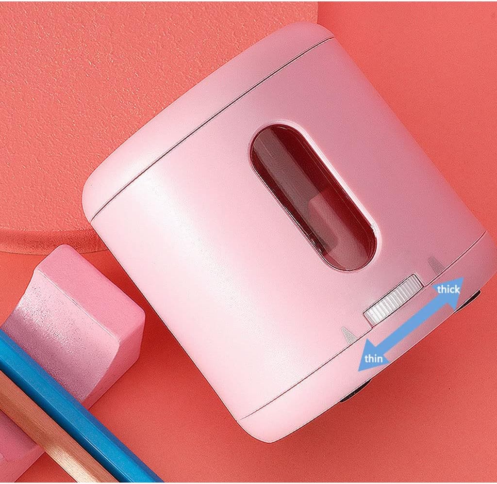 Sacapuntas Sacapuntas eléctrico USBfunciona con pilas, sacapuntas automático para la escuela, el hogar y el trabajo, para lápices de colores,