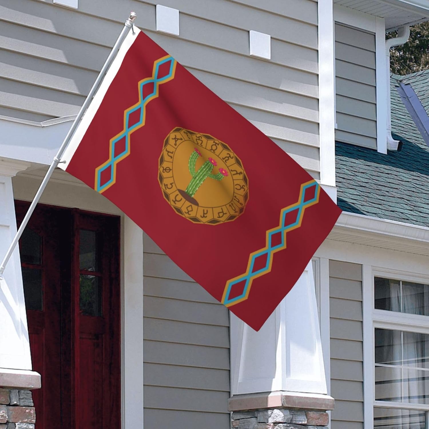 Panteera Wayuu Flag 3×5 Ft Double-Sided Outdoor Decoration Banner Durable Home Yard Flags Polyester Welcome Flag