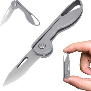 Mini cuchillo de llavero, mini cuchillo plegable de bolsillo con bloqueo de forro, regalos para mujeres y hombres, perfecto para camping, pesca, Mini cuchillo de llavero, mini cuchillo plegable de bolsillo con bloqueo de forro, regalos para mujeres y hombres, perfecto para camping, pesca,