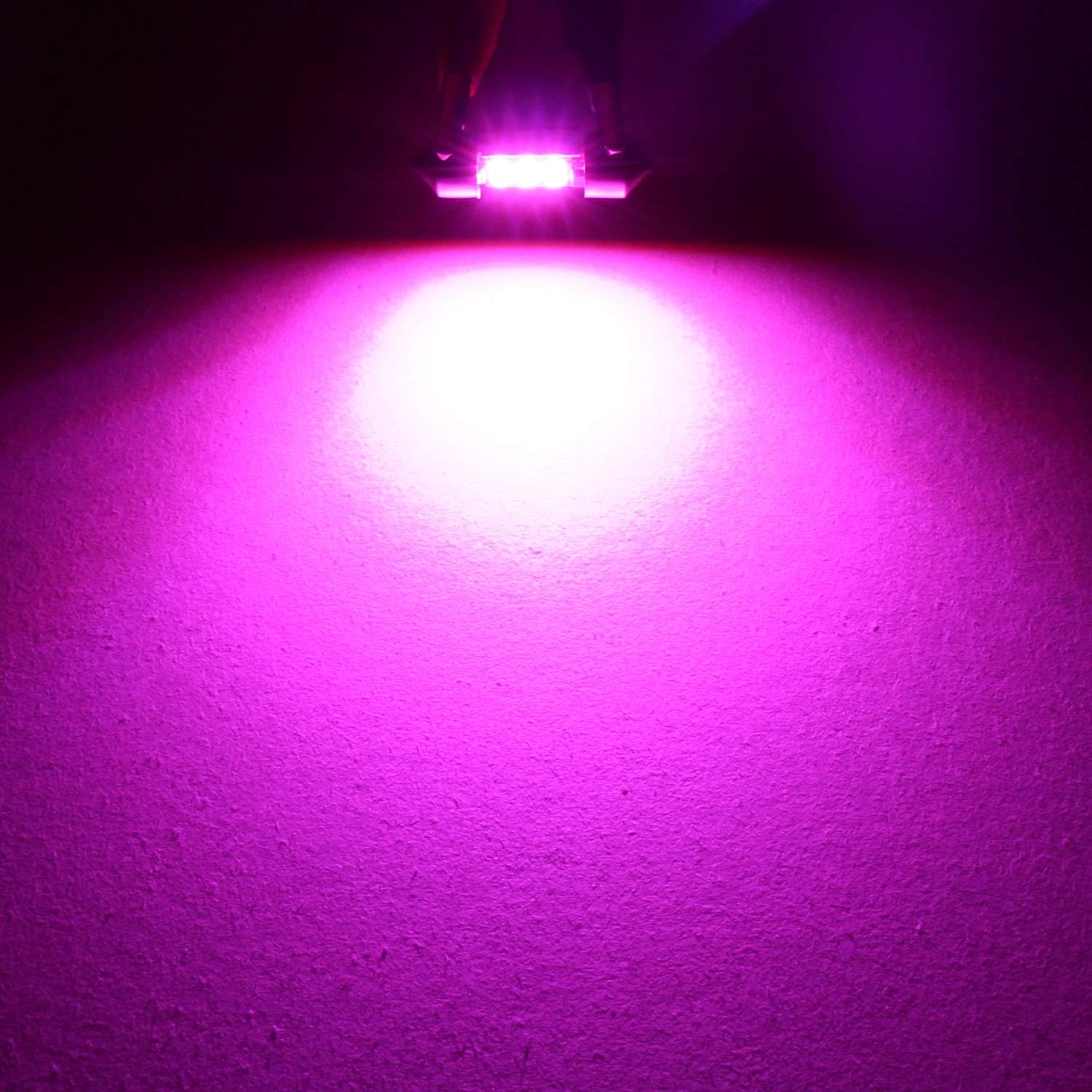 PHINLION Bombilla LED súper brillante DE3175 3030 6-SMD Festoon 1.25 pulgadas 1.220 in DE3021 DE3022 bombillas LED miniatura para mapa interior de