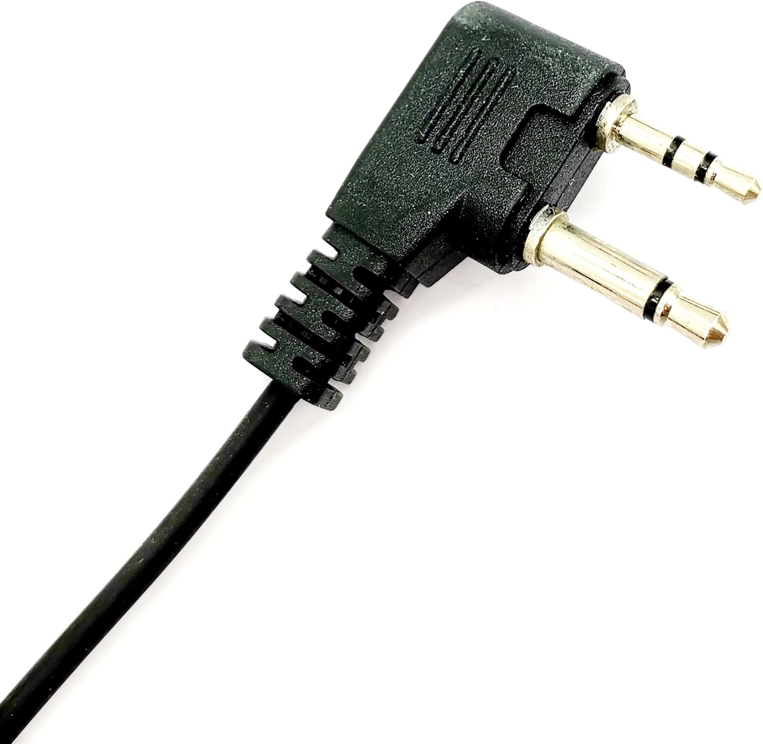 Walkie Talkie Auricular con micrófono PTTVOX, en forma de G, 2 pines para Midland Series LXT80, LXT100, LXT480, XT14 LXT500VP3 LXT600VP3 GXT1000VP4