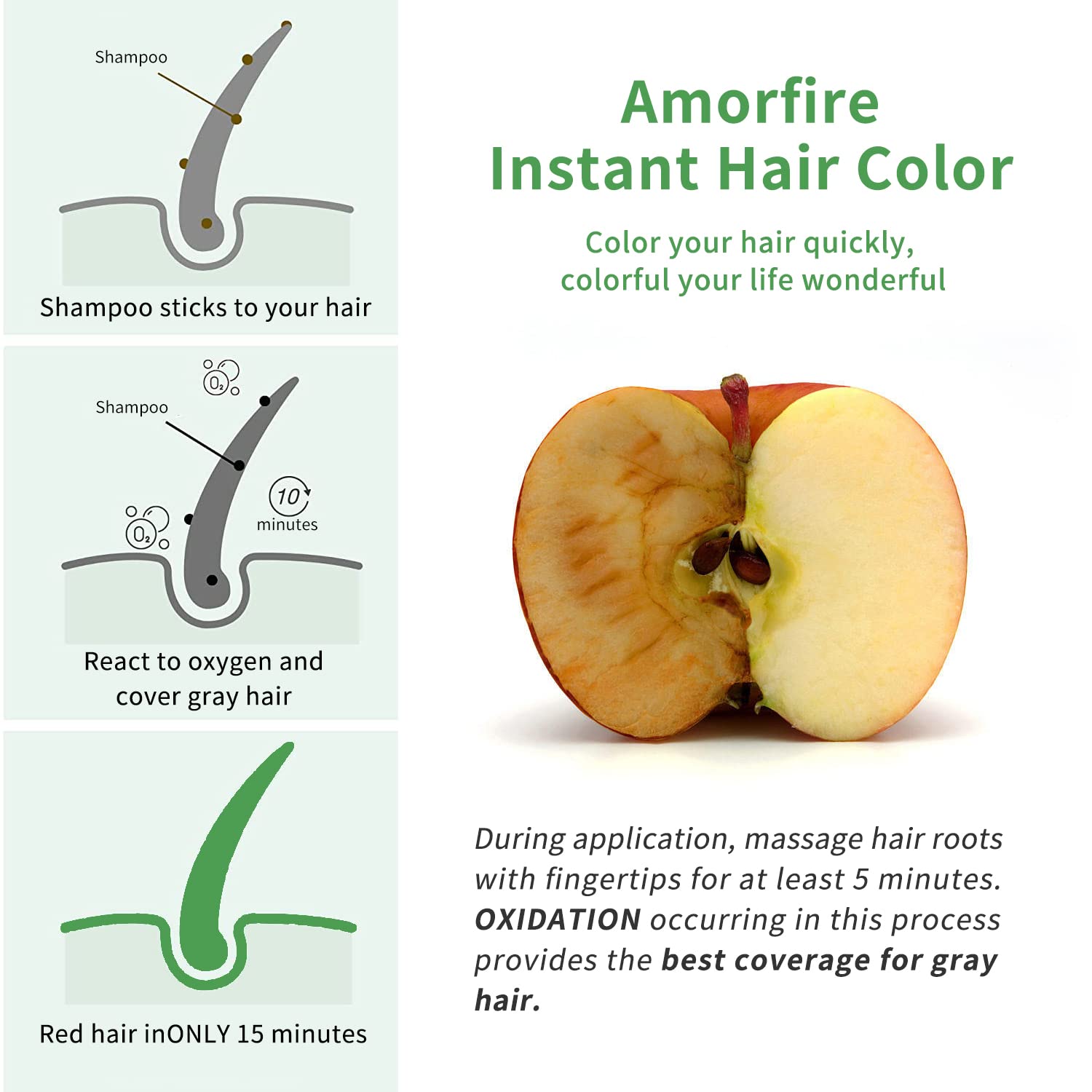 Color temporal para el cabello, tinte mágico para el cabello, color instantáneo, lavable e hidratante, modelado a la moda, colorido, cera de color