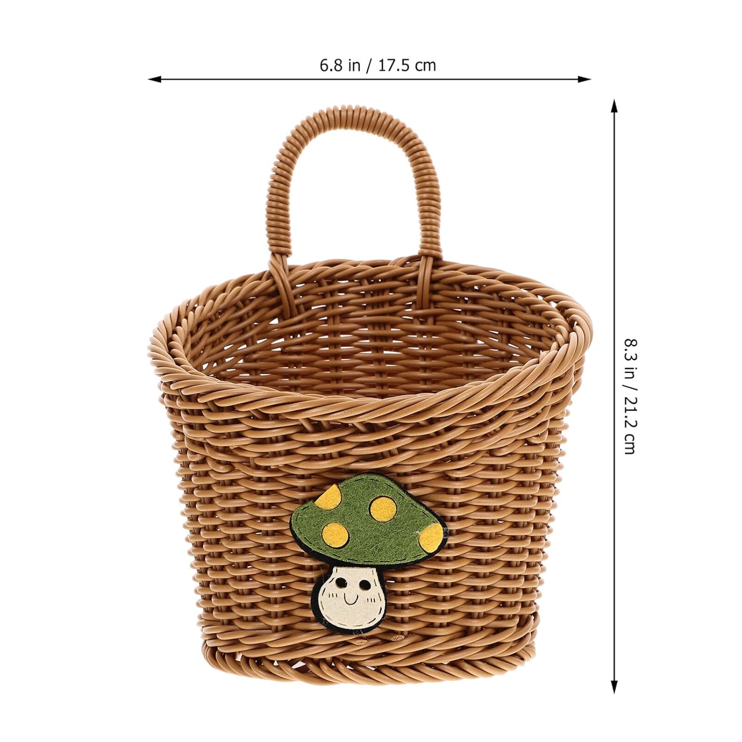 Holibanna Cesta de almacenamiento Cesta tejida de cocina, cesta tejida pequeña, cesta tejida para artículos diversos, cestas tejidas para